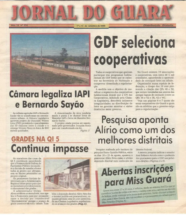 Capa da edição nº 254