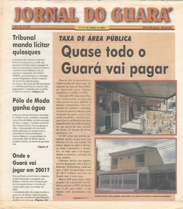 Capa da edição nº 255
