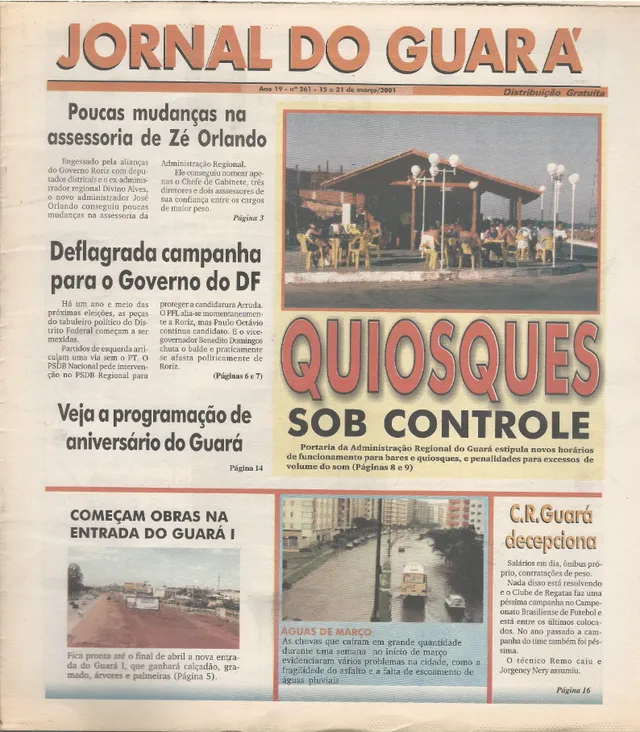 Capa da edição nº 261
