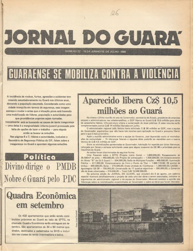 Capa da edição nº 27
