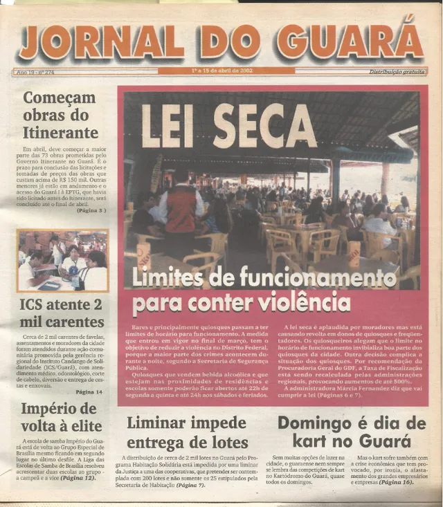Capa da edição nº 274