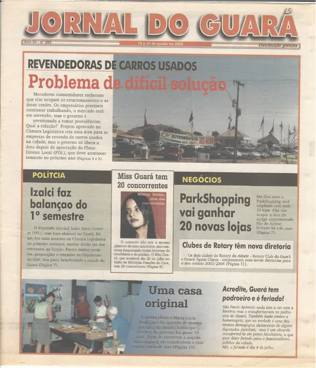 Capa da edição nº 292