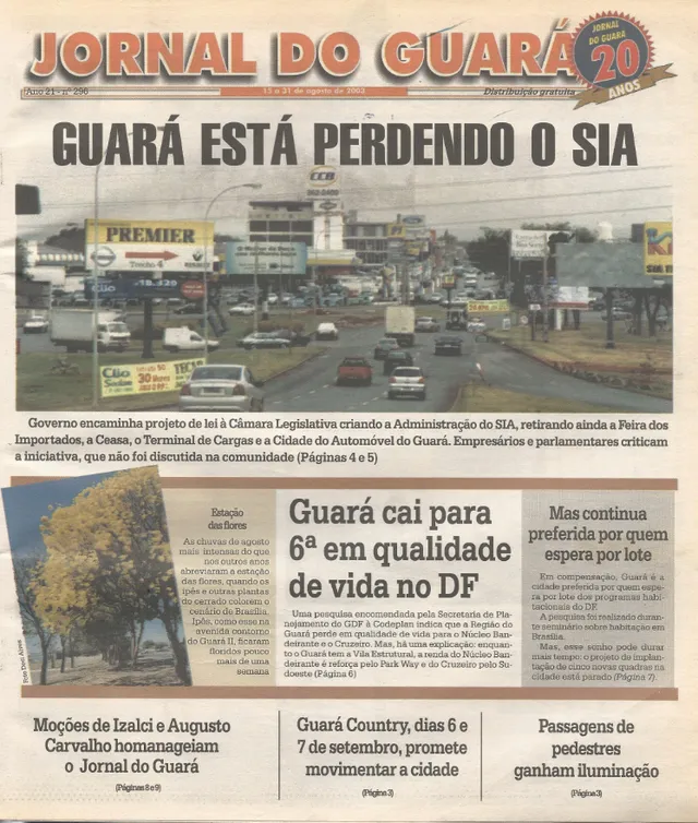 Capa da edição nº 296
