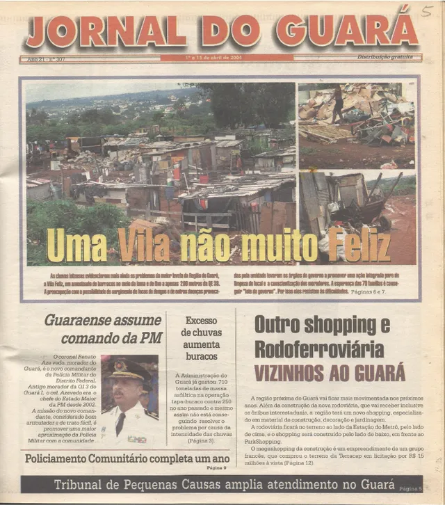 Capa da edição nº 307