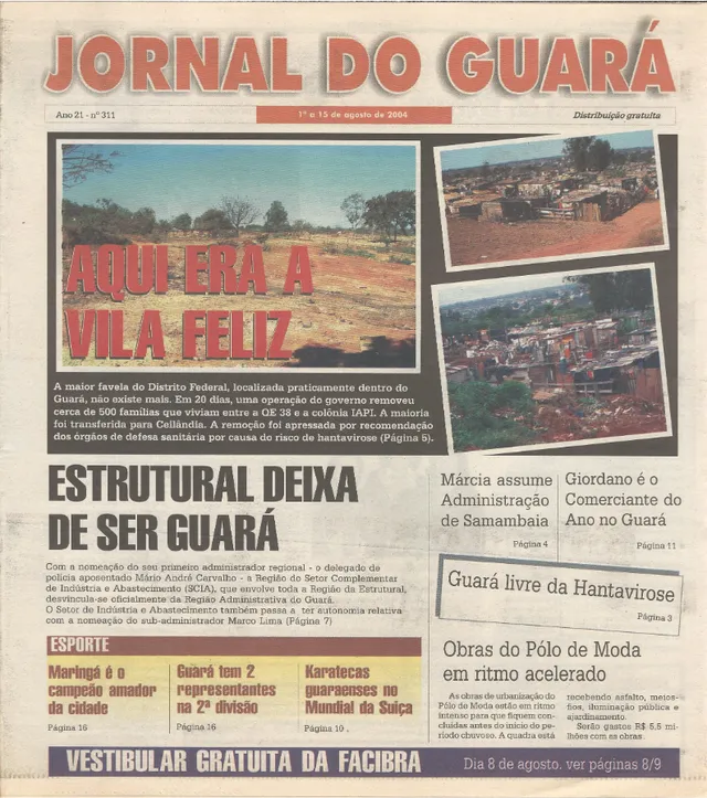 Capa da edição nº 311