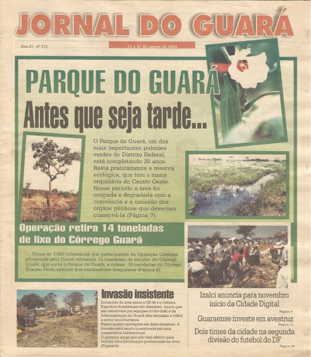 Capa da edição nº 312