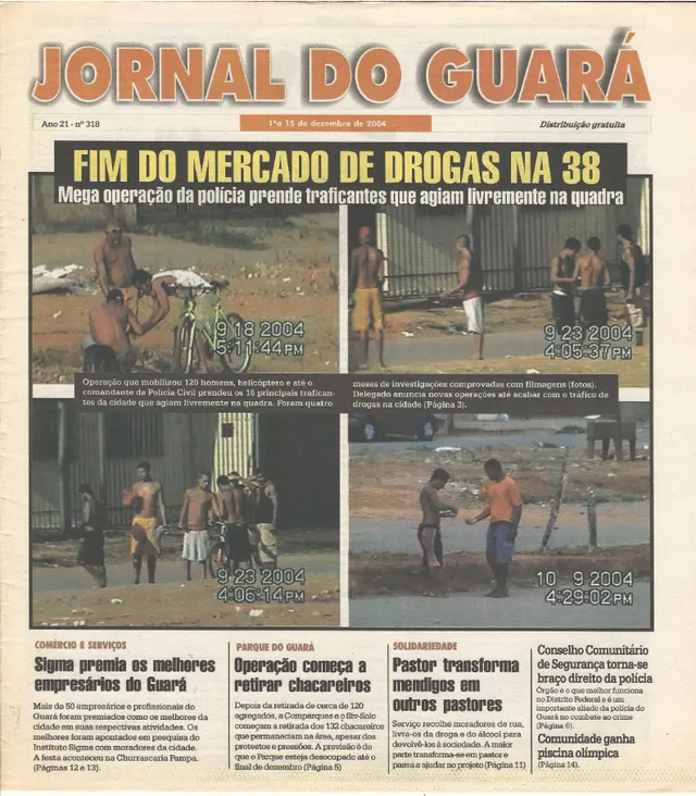 Capa da edição nº 318