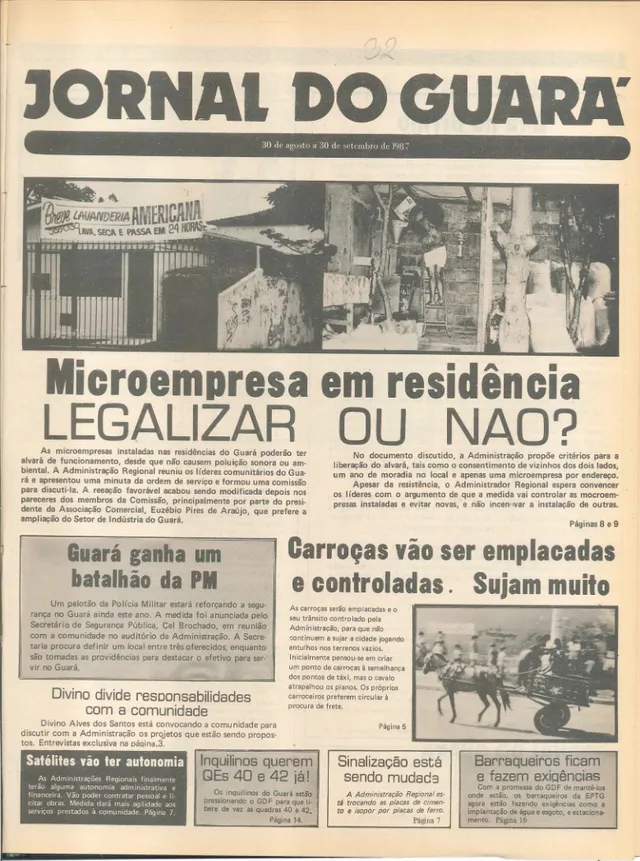 Capa da edição nº 32