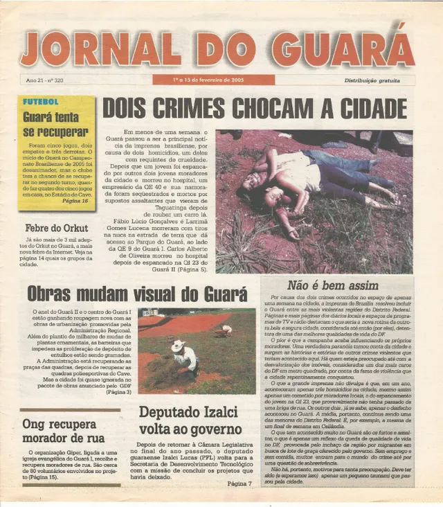 Capa da edição nº 320