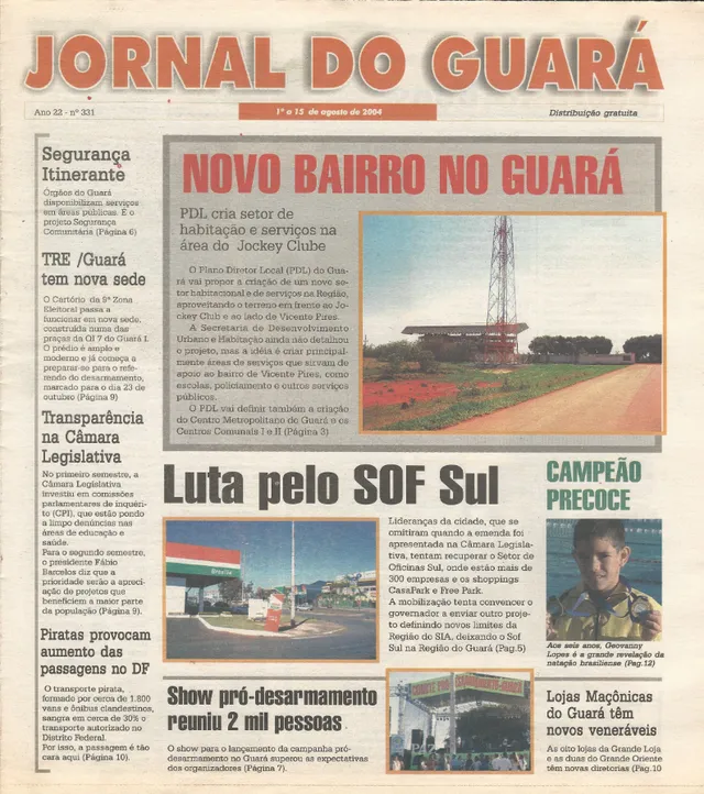 Capa da edição nº 331