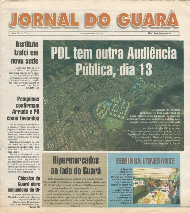 Capa da edição nº 333