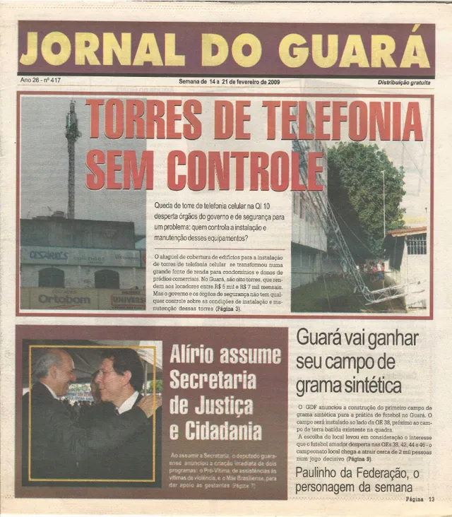 Capa da edição nº 417