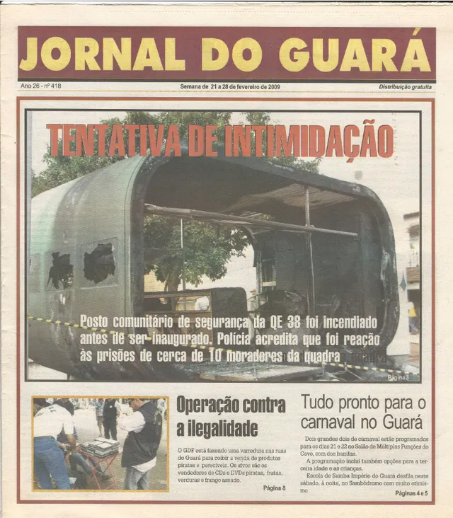 Capa da edição nº 418