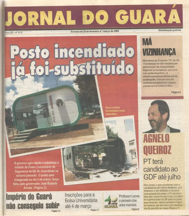 Capa da edição nº 419