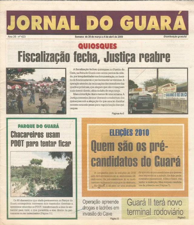 Capa da edição nº 423
