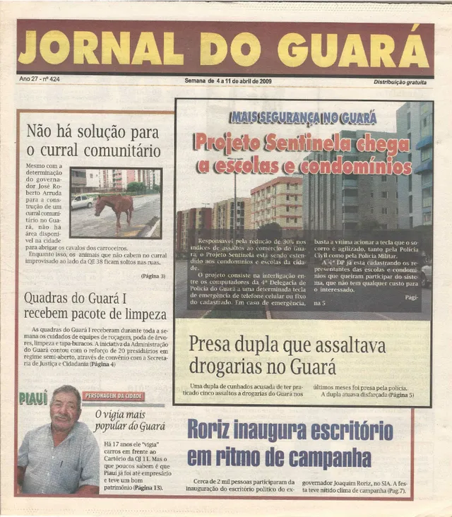 Capa da edição nº 424