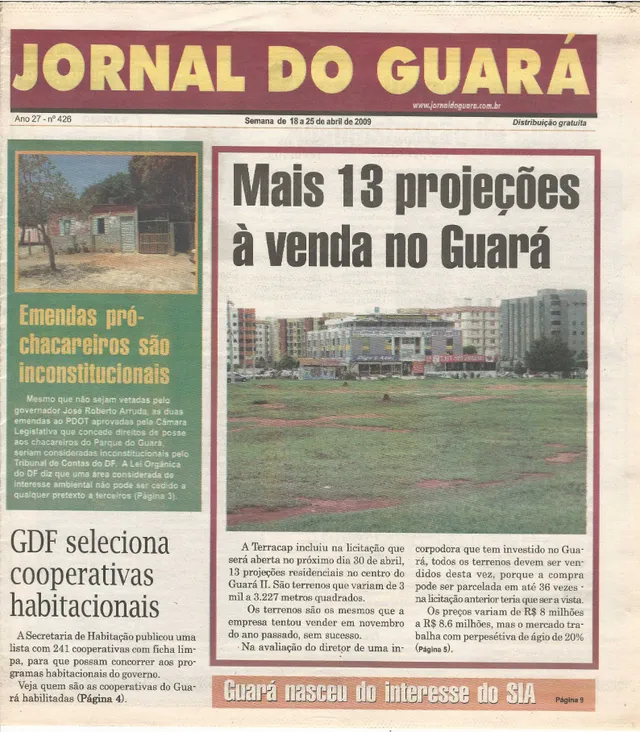Capa da edição nº 426