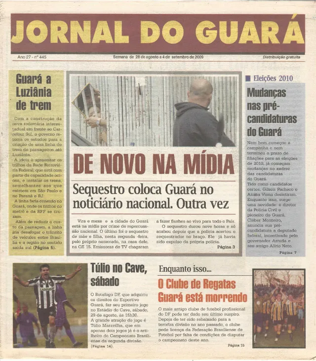 Capa da edição nº 445