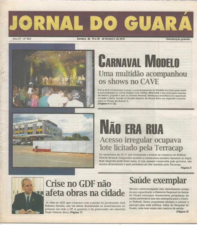 Capa da edição nº 469