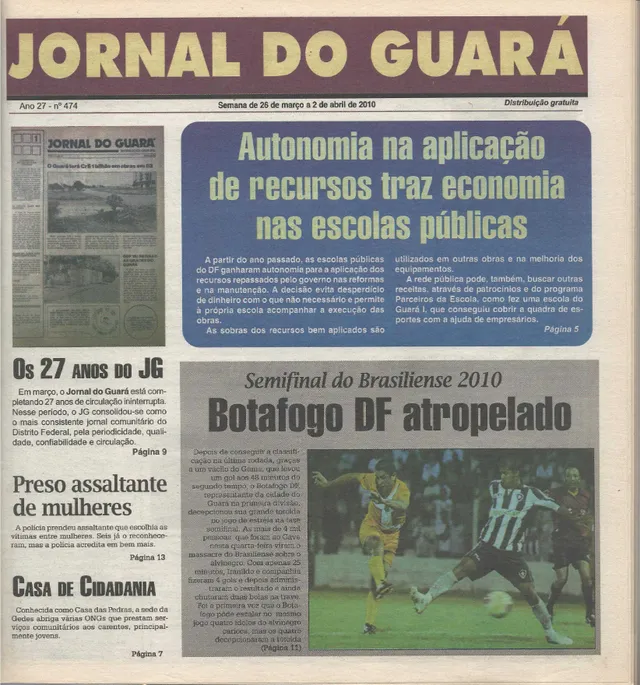 Capa da edição nº 474