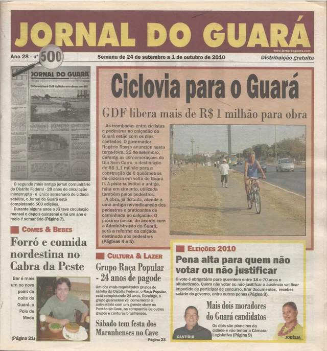 Capa da edição nº 500