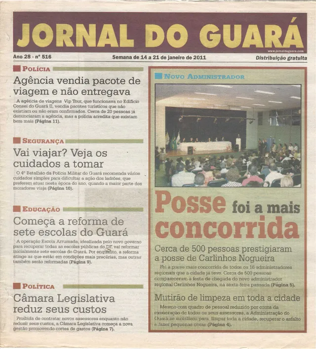 Capa da edição nº 516