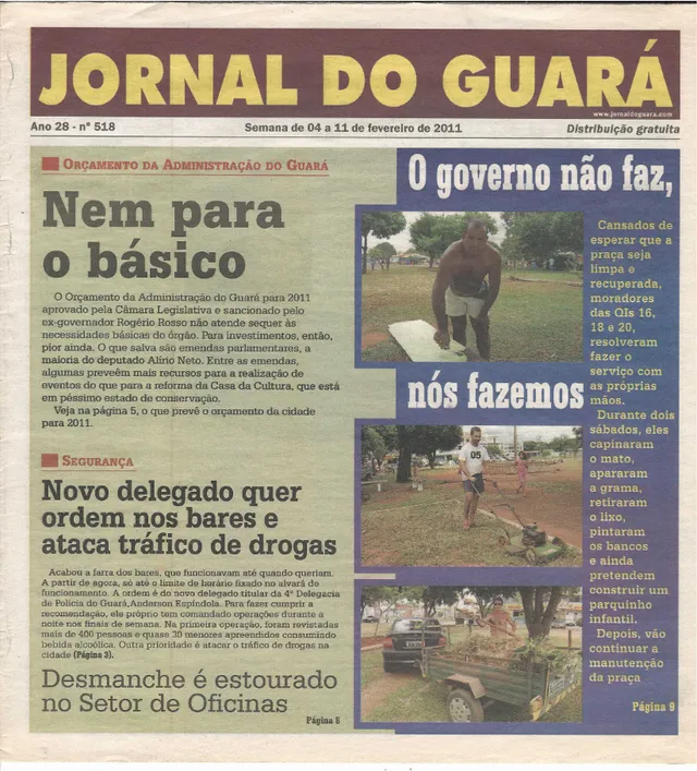 Capa da edição nº 518