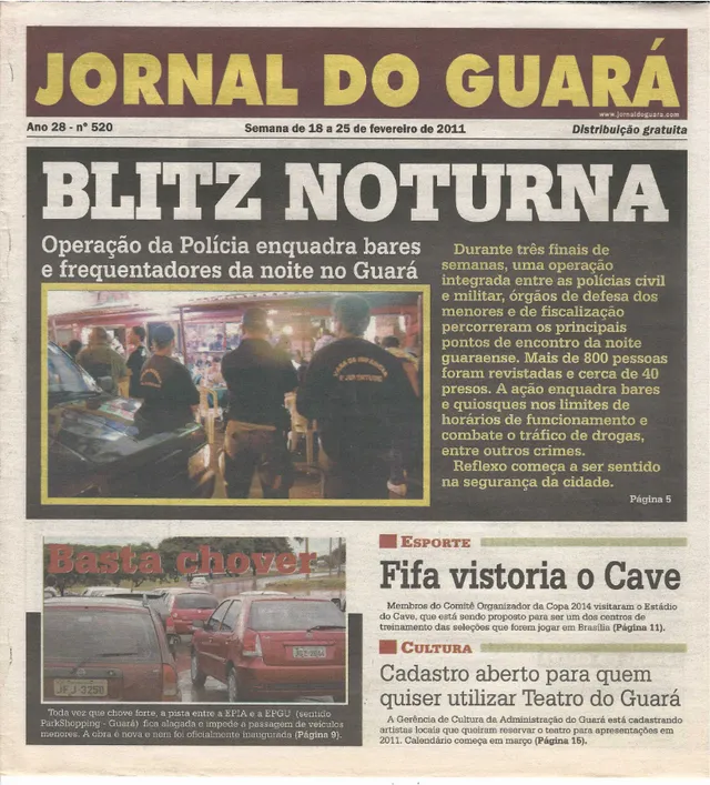 Capa da edição nº 520