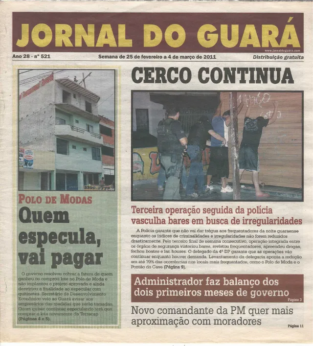 Capa da edição nº 521