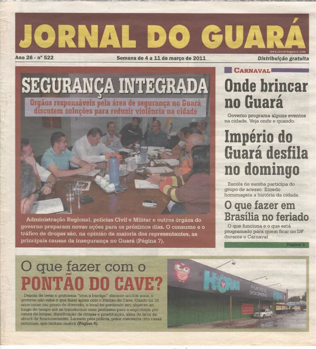 Capa da edição nº 522