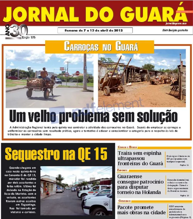 Capa da edição nº 575