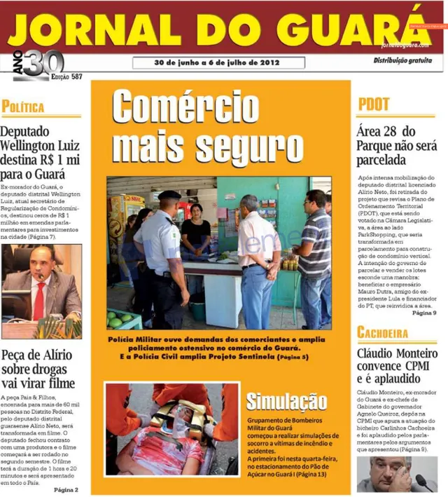 Capa da edição nº 587