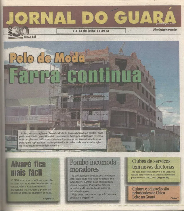 Capa da edição nº 588