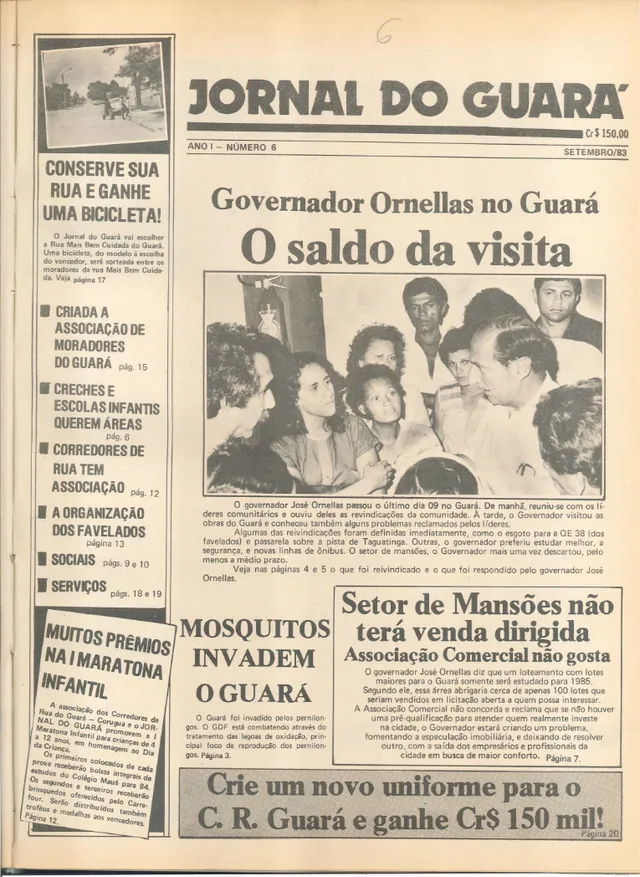 Capa da edição nº 6