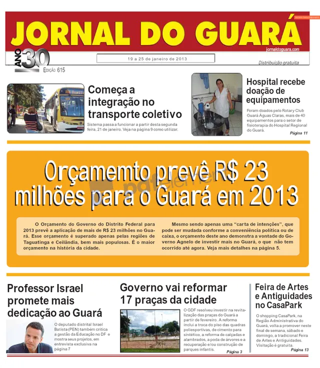 Capa da edição nº 615