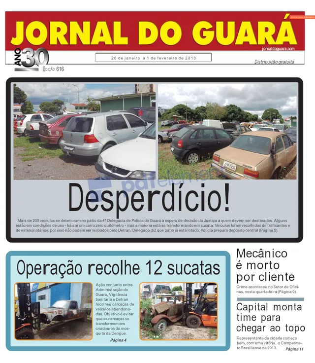 Capa da edição nº 616