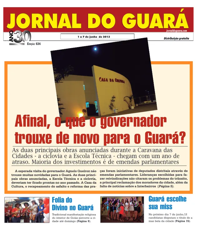 Capa da edição nº 634