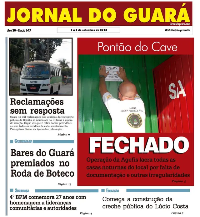 Capa da edição nº 647