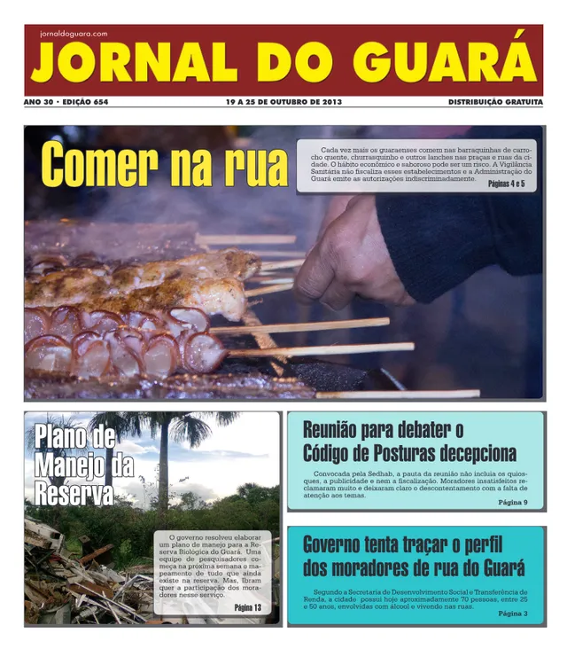 Capa da edição nº 654