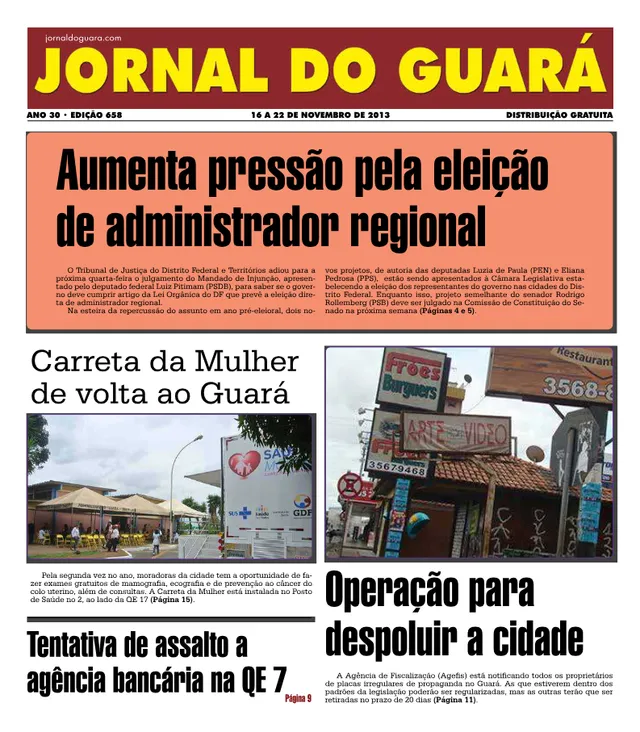 Capa da edição nº 658