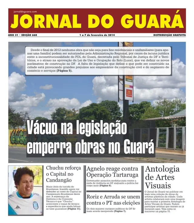 Capa da edição nº 668