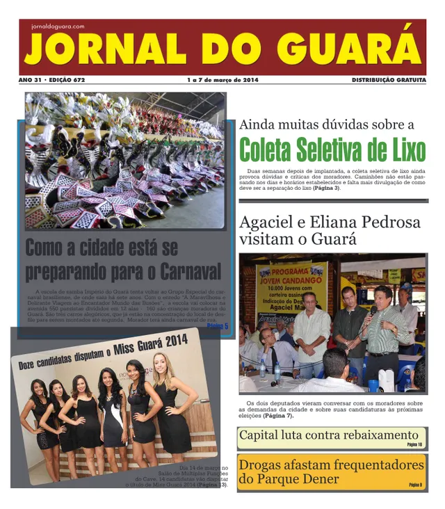Capa da edição nº 672