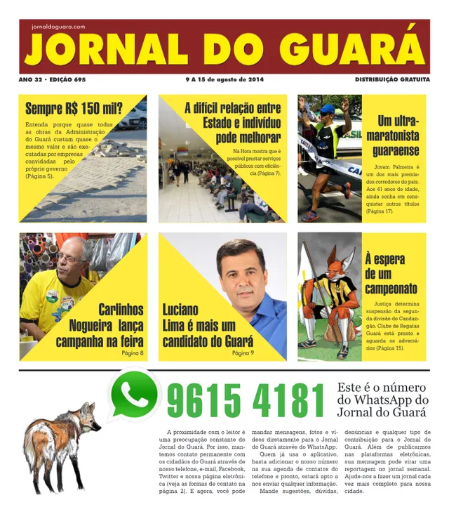 Capa da edição nº 695
