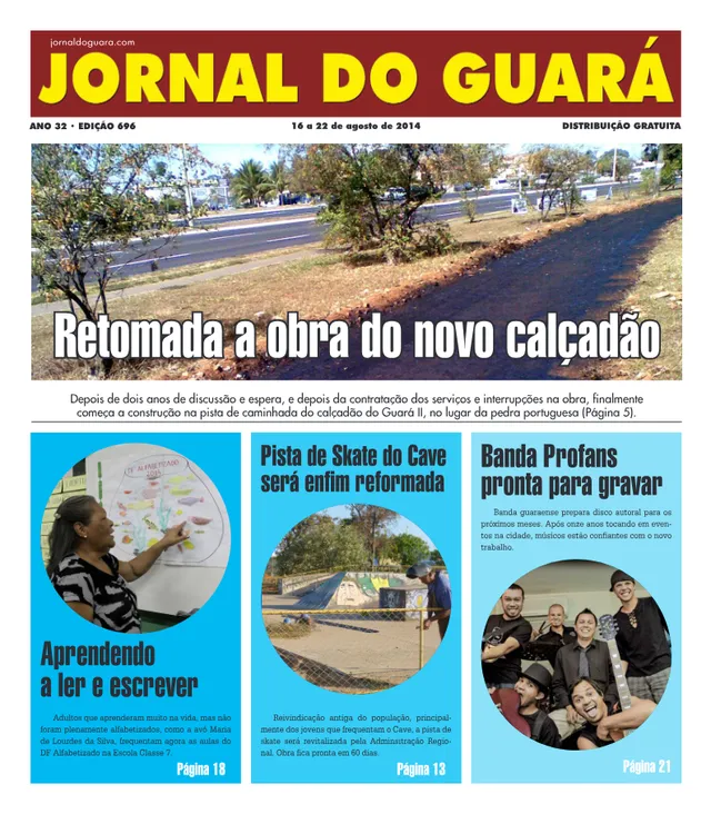 Capa da edição nº 696