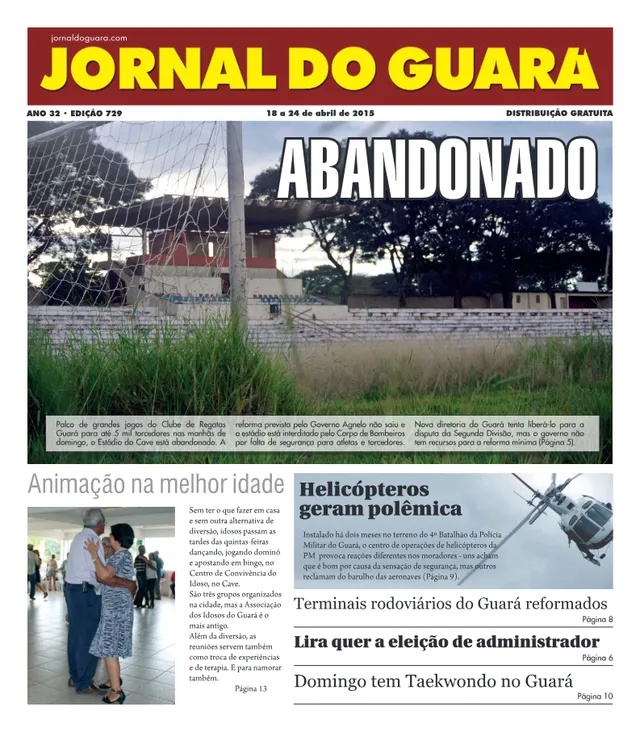 Capa da edição nº 729