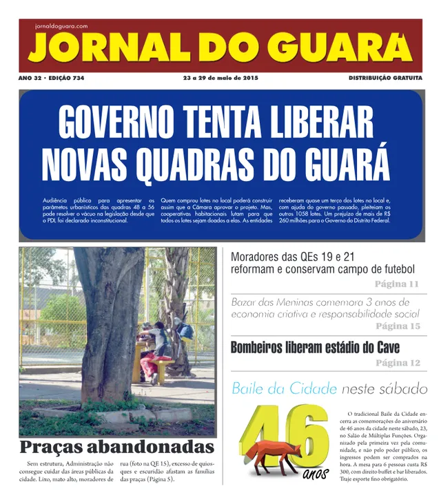 Capa da edição nº 734