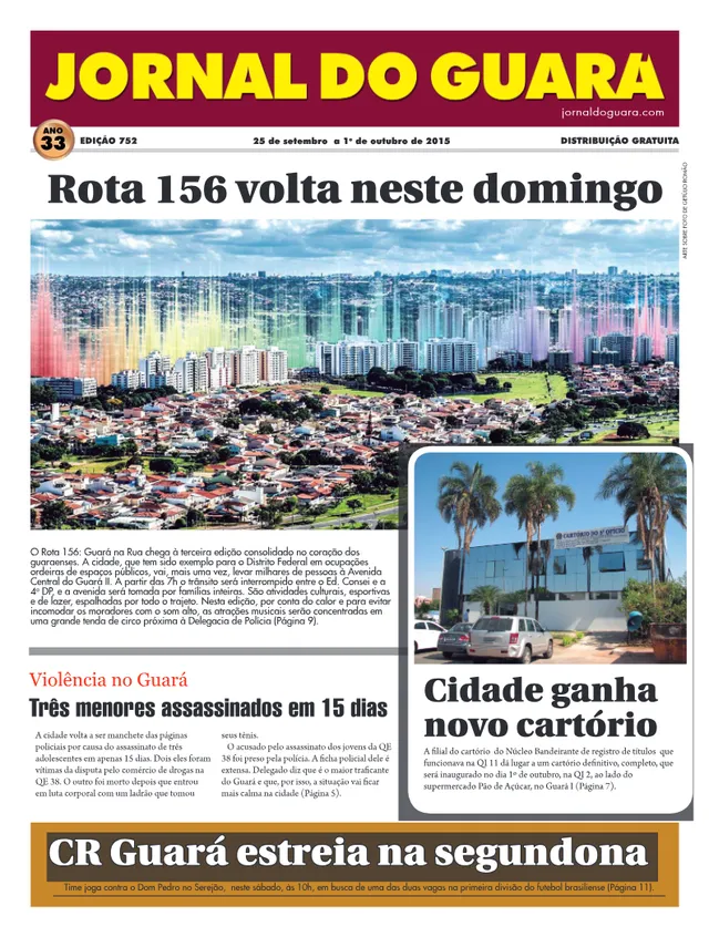 Capa da edição nº 752