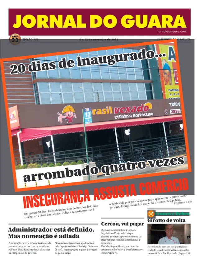 Capa da edição nº 758