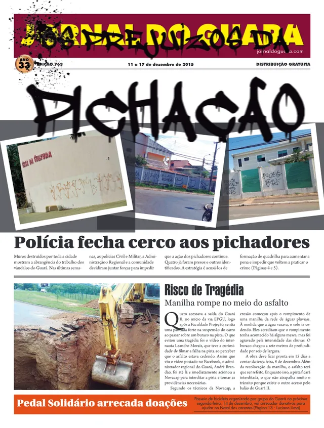 Capa da edição nº 763