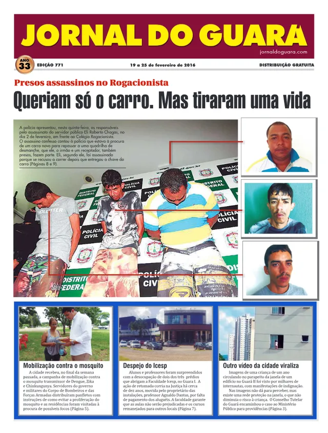 Capa da edição nº 771